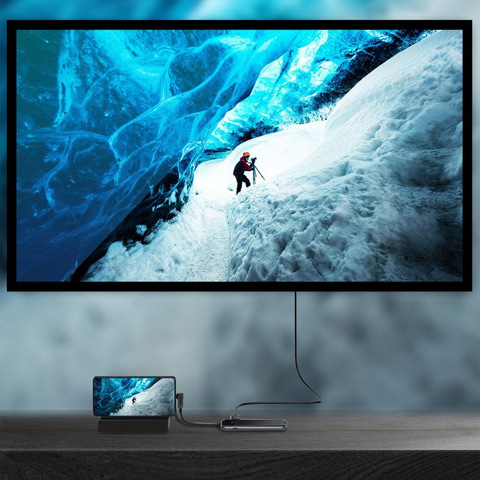 Baseus Multi-functional Hub (Type-C to 3x USB 3.0 +HD4K +RJ45 +PD) CAHUB-DZ0G - Image 4