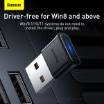 Baseus Bluetooth Receiver Adapter BA04 Black ZJBA000001