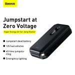 Baseus Super Energy Air Car Jump Starter 10000mAh Peakcurrent 1000A?Black - Image 6
