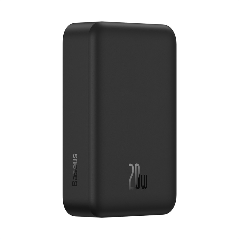 Baseus Power Bank 20000mAh 20W Magnetic Mini Wireless Fast Charge Power Bank Black For Iphone 15 14 13 12 Series PPCX150001 - Image 3