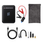 Baseus Super Energy 2-in-1 Jump Starter 10000mAh 1000A With Tire Inflator Black CGCN000001 - Image 5