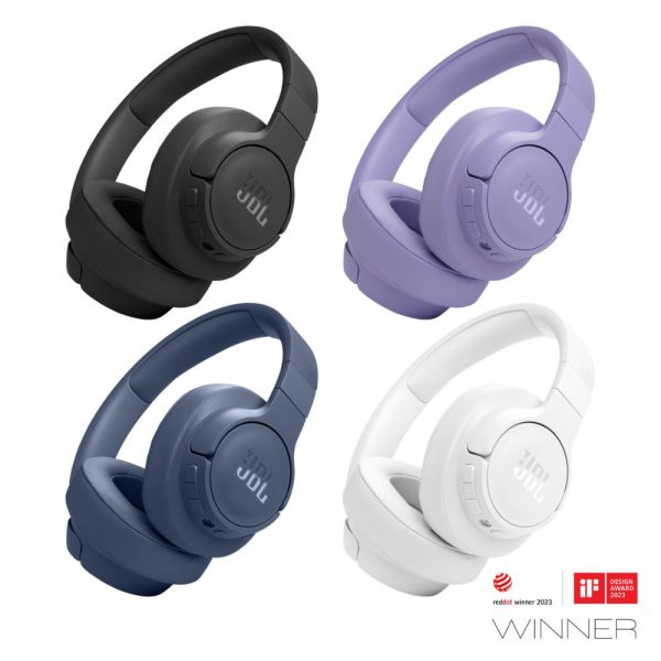 JBl Headphone Tune 770NC Adaptive Noise Cancelling Pure Bass Sound Wireless Headphone