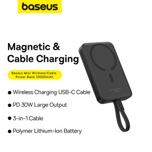 Baseus Power Bank 30W Magnetic Wireless Power Bank