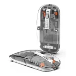 WiWU WM105 Wireless Mouse Crystal Transparent Magnetic