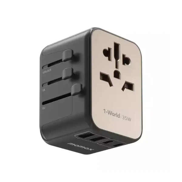 MOMAX Fast Charger Power Adapter 1-World UA9 PD 35W