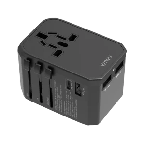 WIWU UA-304 4 IN 1 UNIVERSAL PLUG ADAPTER