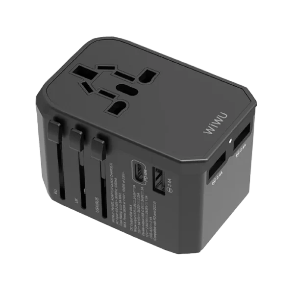 WIWU UA-304 4 IN 1 UNIVERSAL PLUG ADAPTER