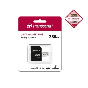 Transcend 256Gb Memory Card For Dash Camera U3 Class 10 High Speed Micro Sd