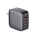 LDNIO Q408 100W GaN PD Fast Mobile Phone USB Type-C Wall Fast Charging Charger