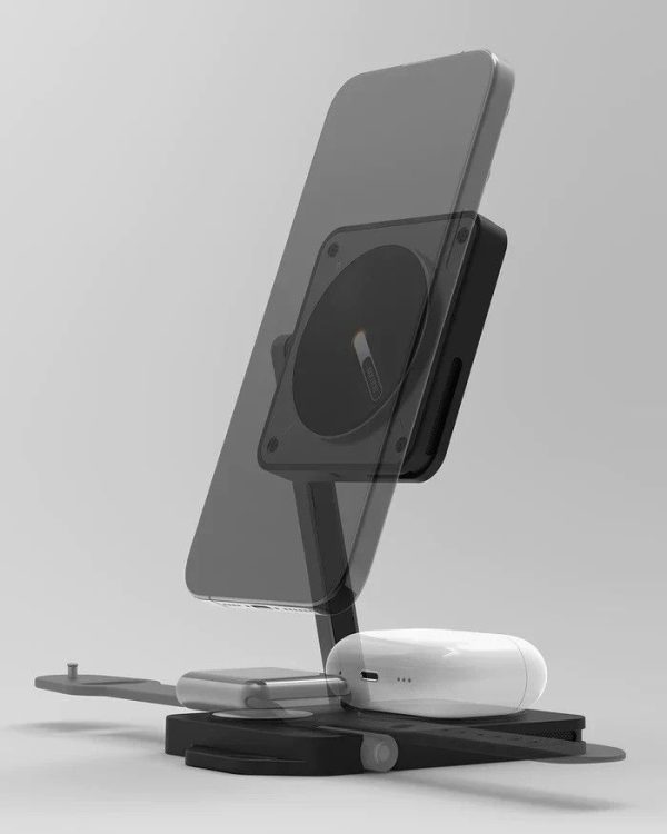 M01 4-in-1 Folding Wireless Charging Station & Pad | MagSafe