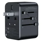 XUNDD XDCH-072 65W 5 USB Ports Universal Travel Adapter