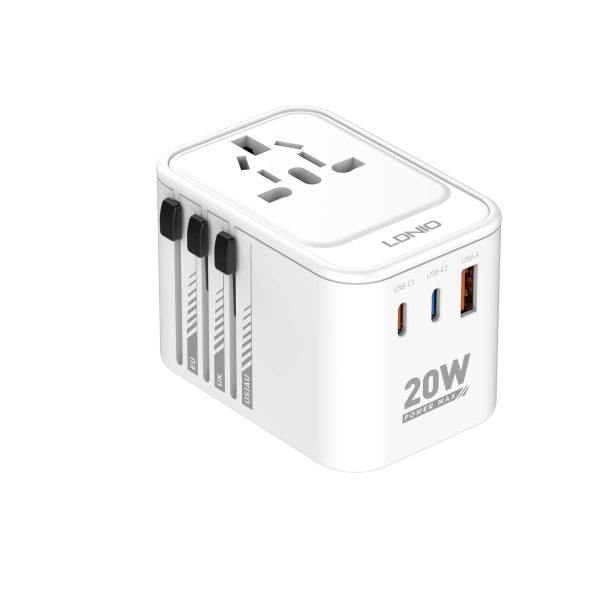 LDNIO Z9 20W GaN Travel Adapter Fire-resistant material