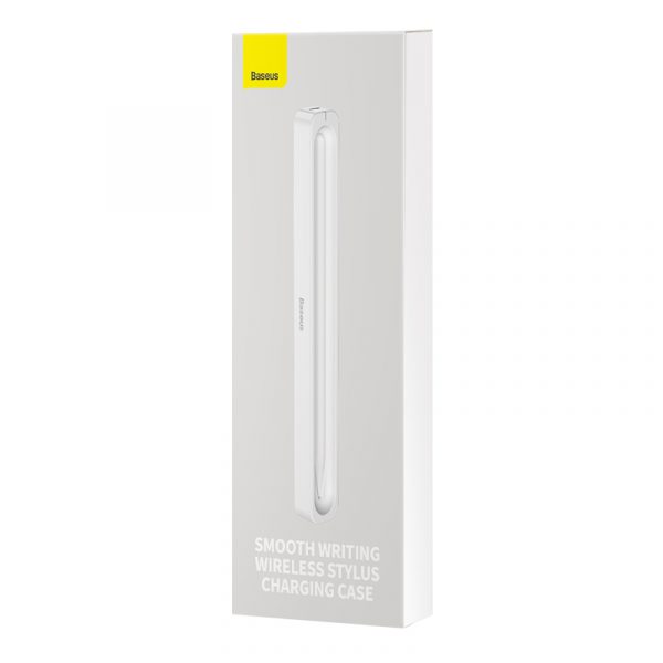 Baseus Smooth Writing Wireless Stylus Charging Case  White SXBC030002 - Image 3