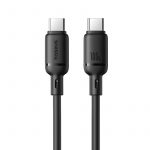 Baseus Silky Series Fast Charging Cable Type-c to Type-C 100W 2m Cluster Black P10377704113-01