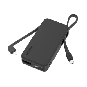 1-Power Vital+ Power Bank 10000mAh With Built-In USB-C and Lightning Cable