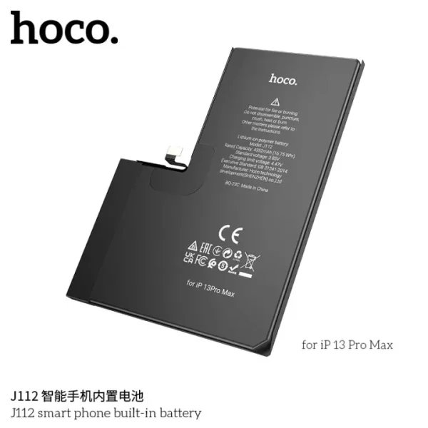 Hoco J112 iP13 pro max Battery