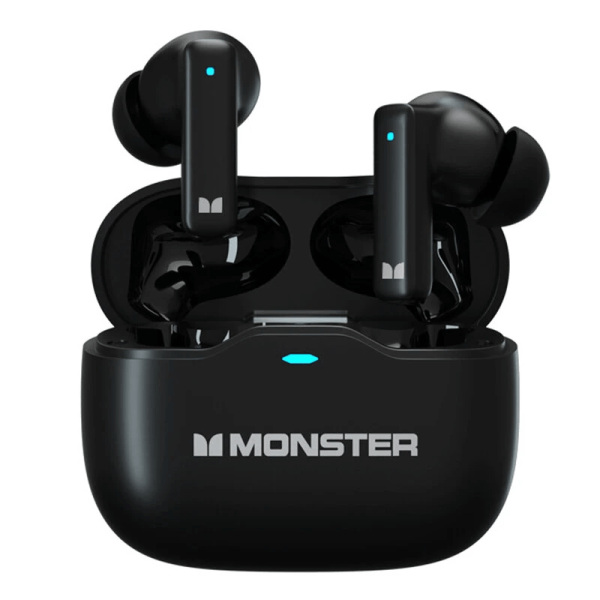 Monster TWS Aura Fit GT17 20hours Long Battery Time Bluetooth Earphone - Image 1