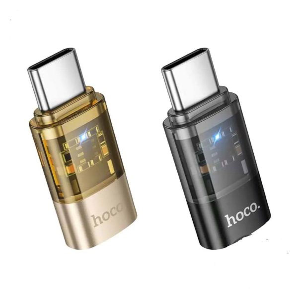 Hoco UA36D USB-C Male to Lightning Female Converter Hoco UA36D USB-C Male to Lightning Female Converter