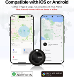 MiLi MiTag Duo Smart Finder for both Android & iOS – replaceable battery, Google & Apple Find My certified