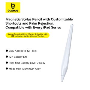 BASEUS Stylus For IPAD Smooth Series 2 With Type-c Cable Active Version P80015802213-03