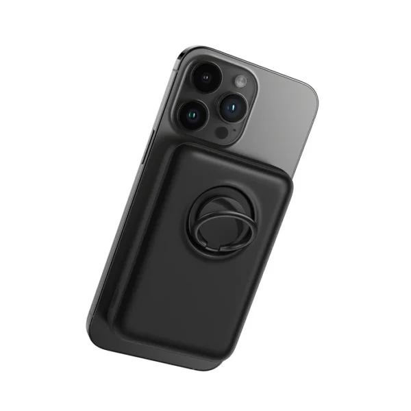 Joyroom W050 10000mAh Magnetic Wireless Power Bank With Ring holder