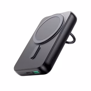 Joyroom W050 10000mAh Magnetic Wireless Power Bank With Ring holder