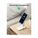 Folding Desktop Phone Stand White