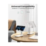 Folding Desktop Phone Stand White