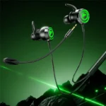 REMAX RM-709a Type-C Digital Gaming Wired Earphones In-Ear Headset with Detachable Mic / RGB Lighting
