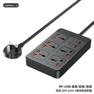 REMAX RP-U195 Power Strip 30W Fast Charging Hub