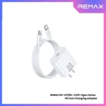 REMAX RP-U71/RC-C021 Figen Series 30W Gan PD Charger Set (PD+ C-C)- White