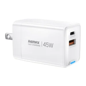 REMAX CA05 45W GaN Fast Charger USB-C USB-A Dual Port Power Adapter - US/CN Plug