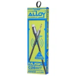 REMAX 1.2m Type-C to 3.5mm Audio Adapter Cable Aluminum Alloy Braided Cord