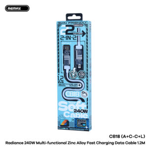 EMAX CB18 Cable USB/Type C Type C/Iphone (A+C ra C+L)