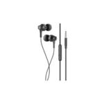 VIDVIE HS653  In-Ear 3.5MM Wired Earphone Black -3 Months Warranty