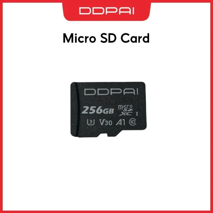 ddpai 256gb DDPAI 256GB Memory Card Reliable Storage for Dash Camera - Image 1