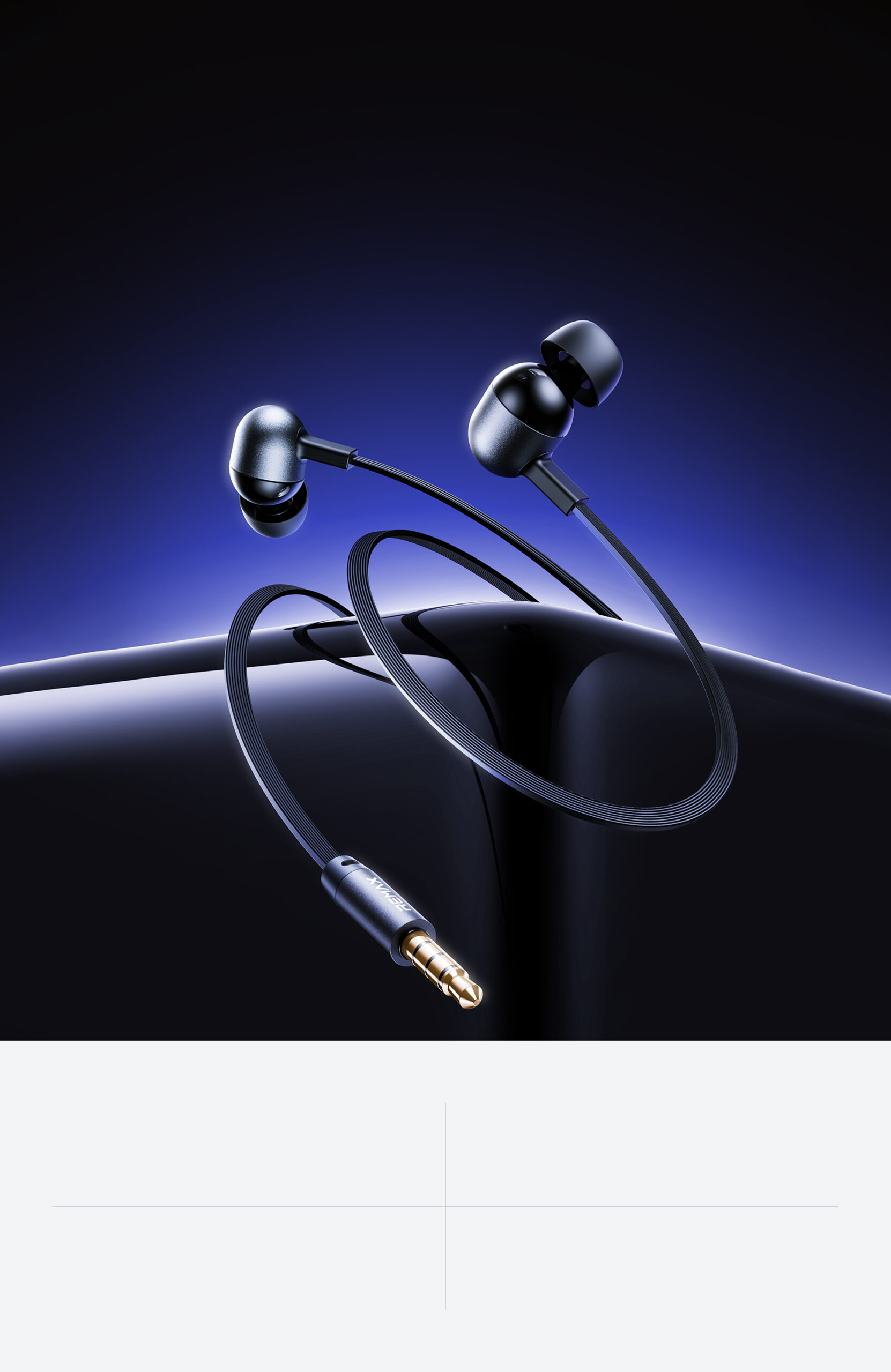 remax rm 03 Remax RM-03 3.5mm Capsule Shaped Premium Sound Body Shaking Bass wired Earphone - Image 1